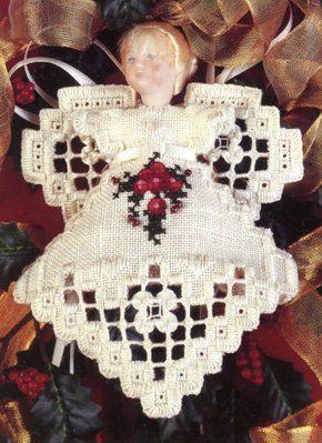 Christmas Angel Hardanger Patterns CNP133 фото
