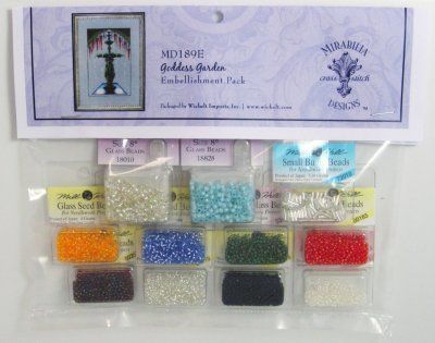 Набор украшений (Embellishment Pack) к схеме "Goddess Garden" MD189E фото
