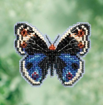 Blue Pansy Butterfly (2017) MH18-1711 фото