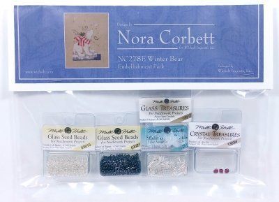 Набор бисера (Embellishment Pack) к схеме "Winter Bear Holiday in the Forest" NC278E фото