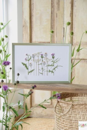 Florales Teil 3- Kreuzstichmuster / Цветочная часть 3 - схема вышивки крестом B/147 фото