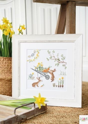 Spring-Fr&uuml;hlingszauber- Kreuzstichmuster / Схема для вышивки крестом &laquo;Весеннее волшебство&raquo; B/138 фото