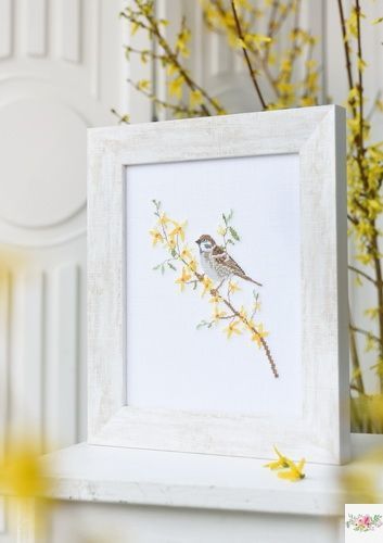 Spring-Fr&uuml;hlingszauber- Kreuzstichmuster / Схема для вышивки крестом &laquo;Весеннее волшебство&raquo; B/138 фото