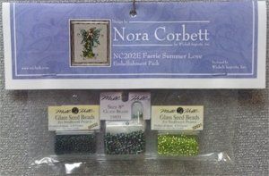 Набор бисера (Embellishment Pack) к схеме "Faerie Summer Love" NC202E фото