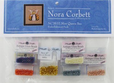 Набор бисера (Embellishment Pack) к схеме "Miss Queen Bee Intriguing Insects" NC261E фото