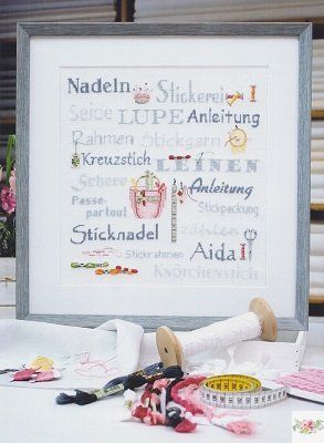 Mein liebstes Hobby &ndash; Kreuzstichbuch / Книга &mdash; Мир красочный &mdash; схема вышивки крестом B2023-1 фото