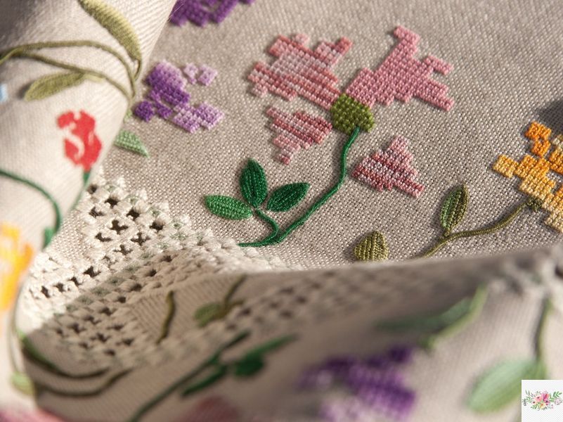 Hardanger: fiordaliso e altri fiori / Хардангер: василек и другие цветы  Vol. 10 фото