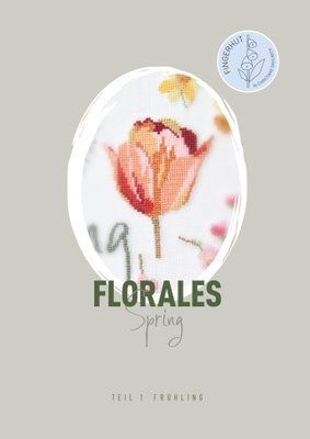 Florales Teil 1- Kreuzstichmuster  /  Цветочная часть 1 - Схема для вышивки крестом B/145 фото