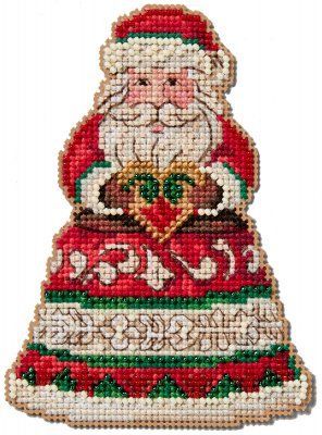 Santa Holding Heart by Jim Shore (2024) JS202414 фото