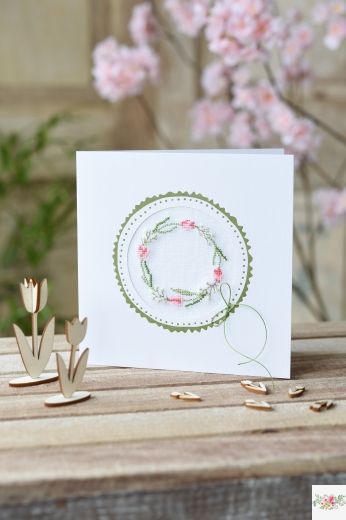 Florales Teil 1- Kreuzstichmuster  /  Квіткова частина 1 - схема вишивки хрестом B/145 фото