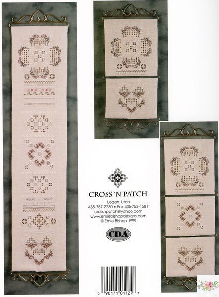 The Unfinished Sampler Hardanger Book/Незаконченный сэмплер Хардангер Книга CNP125 фото
