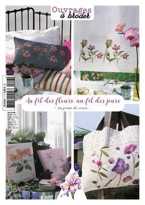 Au fil des fleurs, au fil des jours / Пока цветут цветы, пока проходят дни. M01544-7 фото