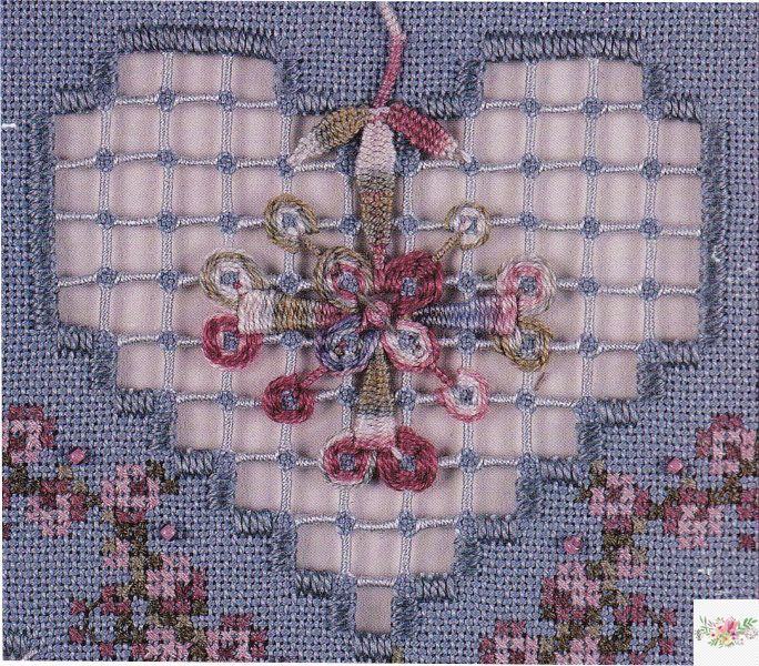 Heart's Delight Hardanger Leaflet CNP111 фото