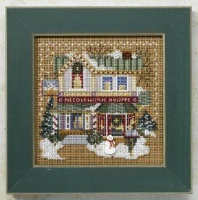Needlework Shop (2008) Christmas Village Series MH148302 фото