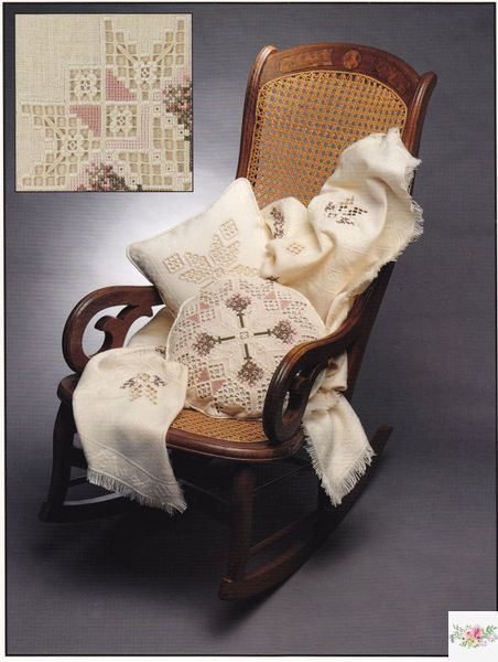 A Quilter's Garden Hardanger Leaflet CNP123 фото