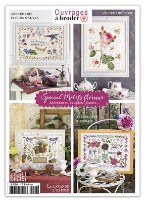 MOOK  SP&Eacute;CIAL MOTIFS FLORAUX / ОСОБЫЕ ЦВЕТОЧНЫЕ УЗОРЫ M01544-1 фото