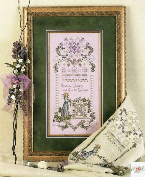 Sunshine and Flowers Hardanger Leaflet CNP140 фото