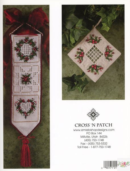 My Christmas Quilt Hardanger Leaflet CNP144 фото