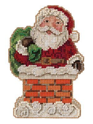 Santa in Chimney by Jim Shore (2021) JS202112 фото