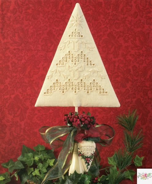Christmas Tree Lane Hardanger Leaflet CNP143 фото