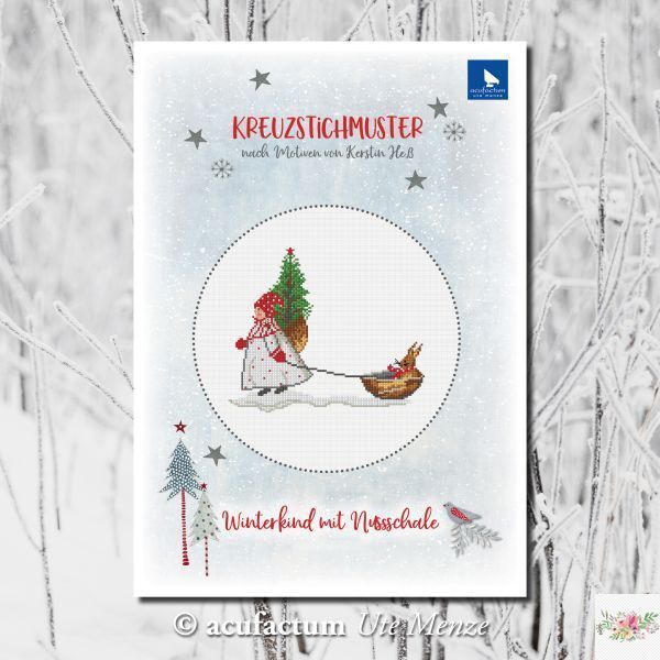 Winter child with nut shell/Зимовий дитина з шкаралупою горіха 82929 фото