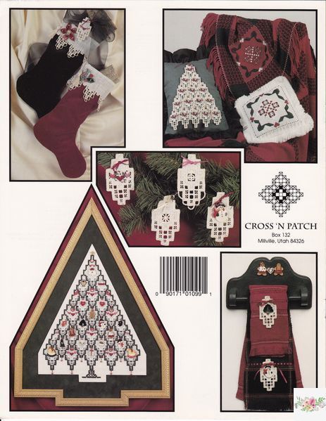 Oh Christmas Tree Hardanger Leaflet CNP099 фото