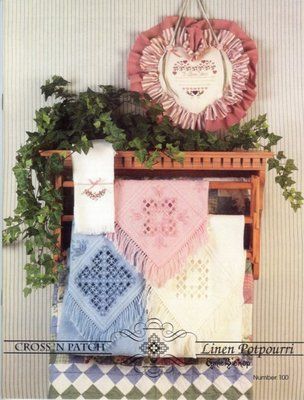 Linen Potpourri Hardanger Leaflet CNP100 фото