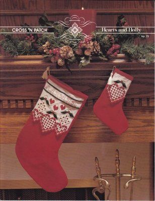 Hearts & Holly Hardanger Leaflet CNP073 фото