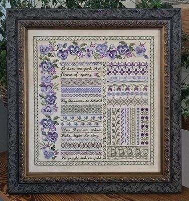 Pansy Garden Sampler PG фото