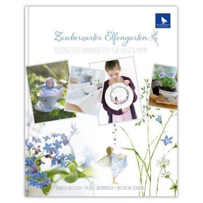 Embroidery & Sewing Book Magic Delicate Elf Garden/Книга з вишивки та шиття &laquo;Чарівний ніжний ельфійський сад&raquo; 4037 фото
