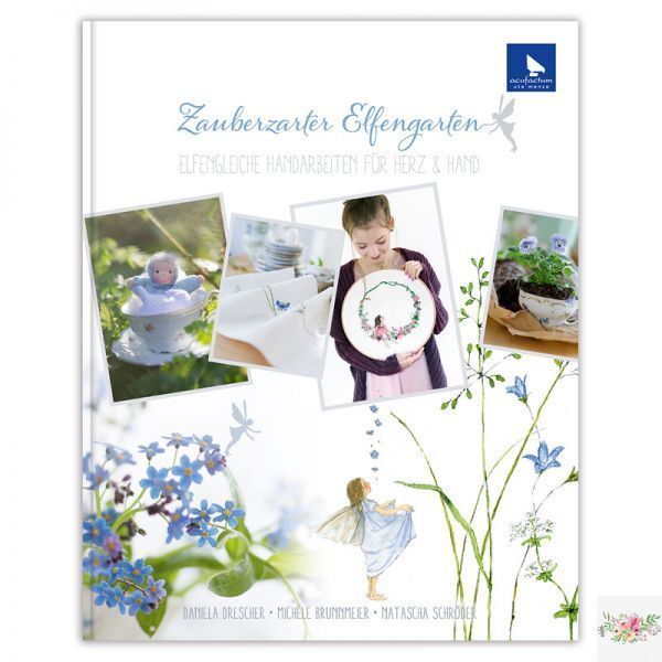 Embroidery & Sewing Book Magic Delicate Elf Garden/Книга з вишивки та шиття &laquo;Чарівний ніжний ельфійський сад&raquo; 4037 фото