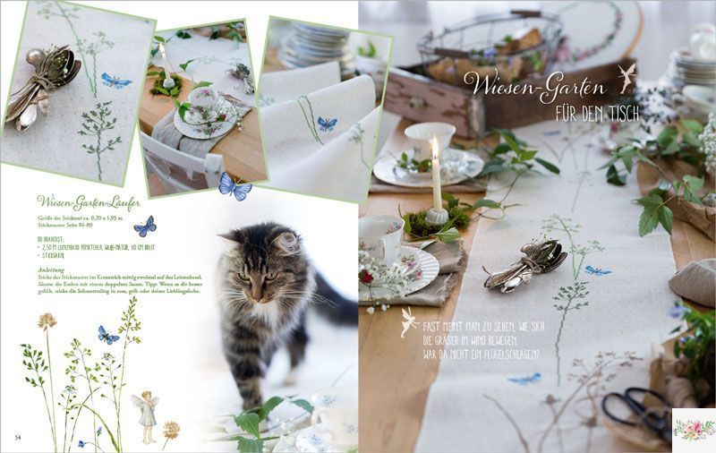 Embroidery & Sewing Book Magic Delicate Elf Garden/Книга з вишивки та шиття &laquo;Чарівний ніжний ельфійський сад&raquo; 4037 фото