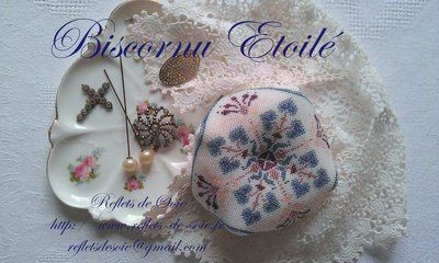 Biscornu Etoil&eacute; / Біскорню Зірка Biscornu Etoil&eacute; kit фото